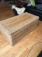 Table basse osier salon, 100 à 150 cm, Enlèvement, Utilisé, 50 à 100 cm