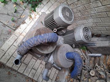deux moteurs électriques 4KW 5.5HP, Enlèvement, Utilisé, Moteur électrique, 1800 tpm ou plus