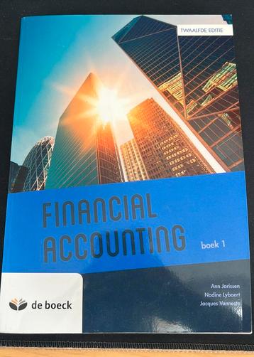Financial accounting boek 1 beschikbaar voor biedingen