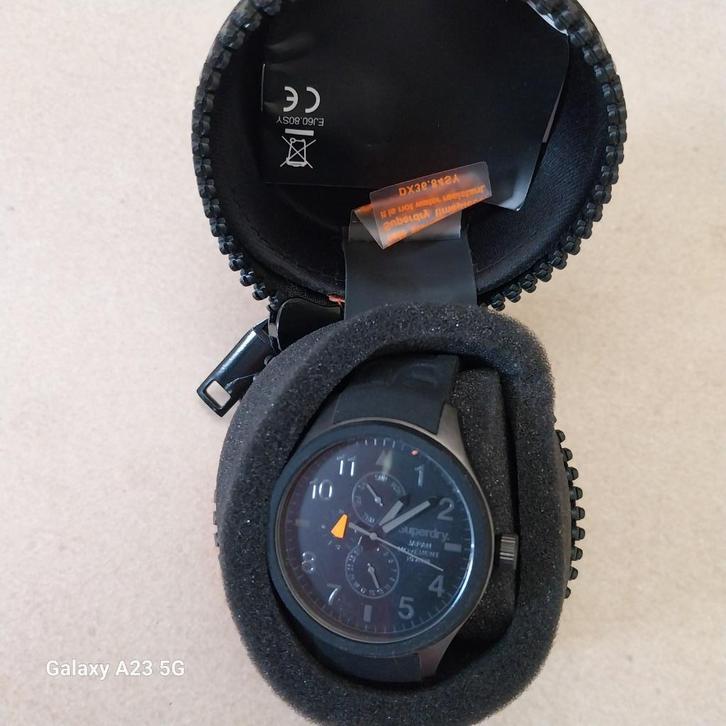 Superdry Scuba Multi-horloge SYG110B_NIEUW en ORIGINEEL VERP, Handtassen en Accessoires, Horloges | Heren, Nieuw, Polshorloge