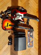 Pack PS3+Guitar Hero+Buzz!–Ensemble Complet, Prêt à Jouer!, Enlèvement ou Envoi, Avec 1 manette, 250 GB, Utilisé