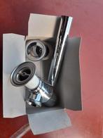 Nieuwe lavabosyfon met muurbuis chroom Viega, Ophalen, Zo goed als nieuw, Inox, Afvoer