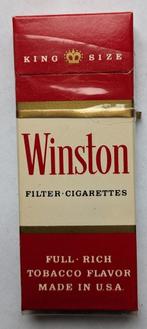 Winston vintage sigarettenmonster is nooit geopend, Ophalen of Verzenden, Zo goed als nieuw