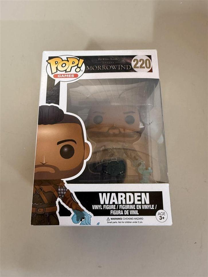 Funko pop - the elder scrolls online morrowind - 220 warden, Collections, Jouets miniatures, Comme neuf, Enlèvement ou Envoi