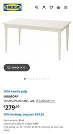 Eetkamer tafel en stoelen, Huis en Inrichting, Ophalen, Gebruikt