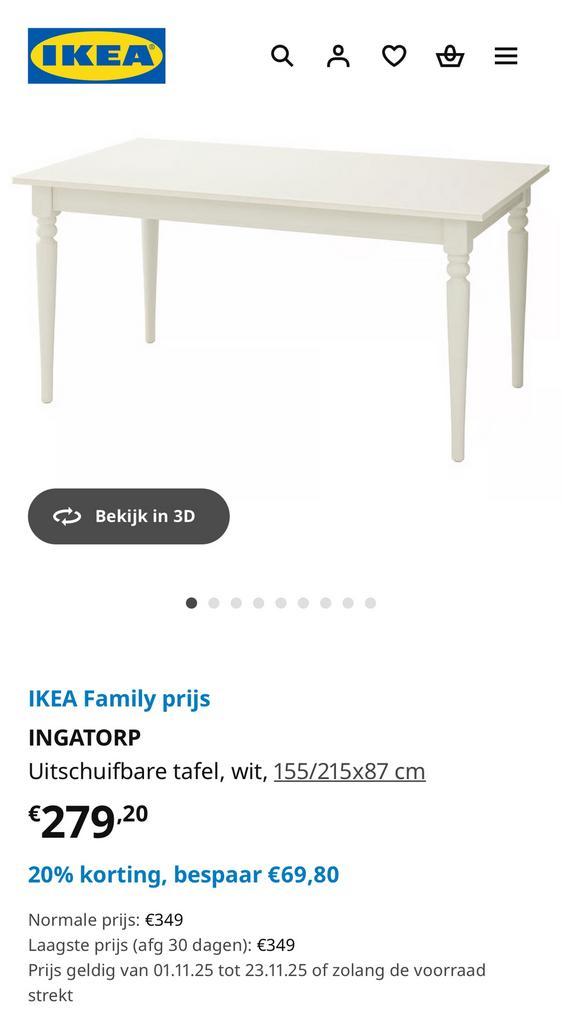 Eetkamer tafel en stoelen, Huis en Inrichting, Kasten |Televisiemeubels, Gebruikt, Ophalen