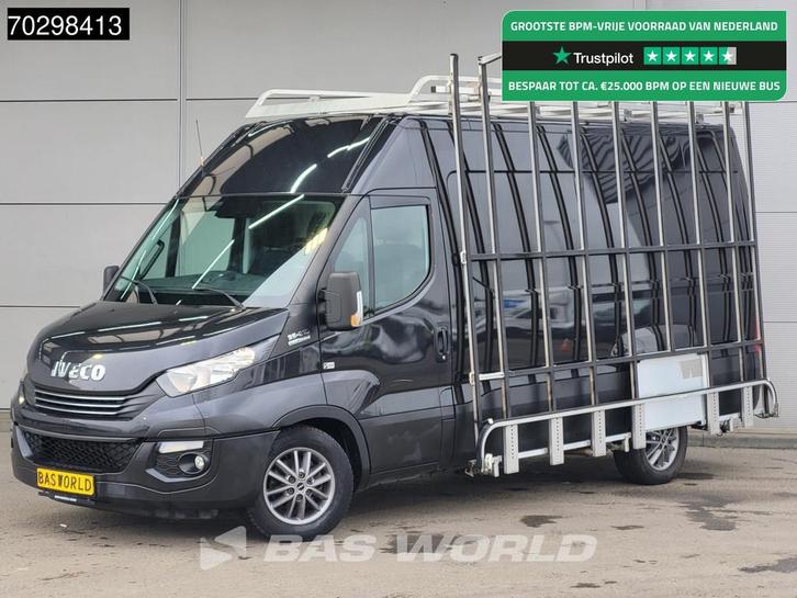 Iveco Daily 35S21 3.0L Automaat Glasresteel 210PK 3,5t Trekh, Auto's, Bestelwagens en Lichte vracht, Bedrijf, Te koop, Airconditioning