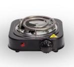 Draagbare elektrische kookplaat 1 pits 500 Watt - Zwart, Elektronische apparatuur, Ophalen of Verzenden, Nieuw, Vrijstaand, Elektrisch