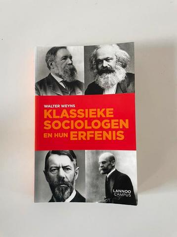 Walter Weyns - Klassieke sociologen en hun erfenis beschikbaar voor biedingen