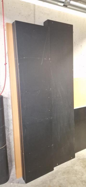 Kast Kallax (zwart) 182x182 + bureau (zwart) beschikbaar voor biedingen