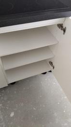 Moderne mat witte eilandkeuken – Incl. ETNA APR GEDEMONTEERD, Wit, Overige typen, Ophalen of Verzenden, Zo goed als nieuw
