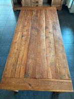 teak tafel 120 cm op 260 cm en 79cm hoogte, Huis en Inrichting, Ophalen, 100 tot 150 cm, 200 cm of meer, 75 cm of meer