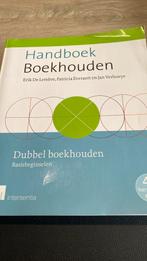 Handboek boekhouden - Dubbel boekhouden, 4de ed., Ophalen, Zo goed als nieuw, Patricia Everaert; Erik de Lembre