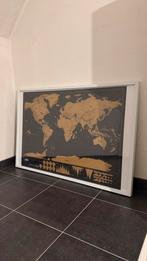 Carte du monde avec cadre, Livres, Enlèvement, Neuf, Monde, Carte géographique
