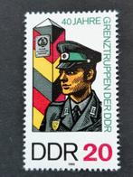 DDR 1986 - grenstroepen - grenspaal **, Ophalen of Verzenden, DDR, Postfris