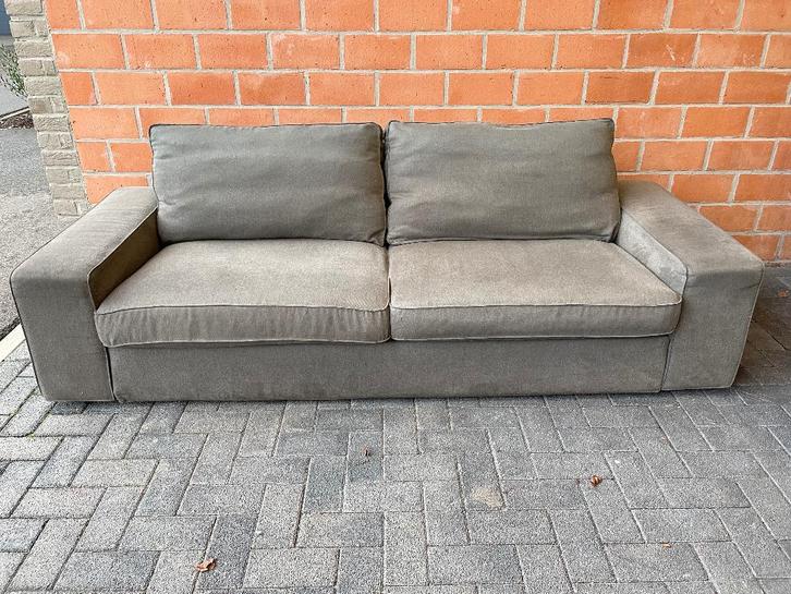 Salon / 3 zit in stof / goede staat, Huis en Inrichting, Zetels | Zetels, Gebruikt, Stof, Ophalen