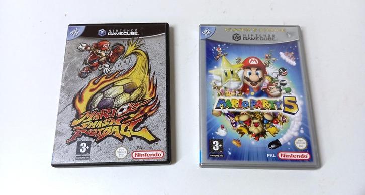 2 nintendo gamecube Mario spellen mooie staat, Games en Spelcomputers, Games | Nintendo GameCube, Zo goed als nieuw, Avontuur en Actie