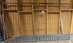 Dubbele vleugel spijlenpoort 2900b x 1750h, Ophalen, Gebruikt, IJzer