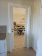 binnendeur in glas, inclusief inox handgreep, Doe-het-zelf en Bouw, Ophalen, Gebruikt, 80 tot 100 cm, Binnendeur