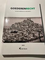 Goederenrecht PXL, Livres, Livres d'étude & Cours, Enlèvement, Utilisé