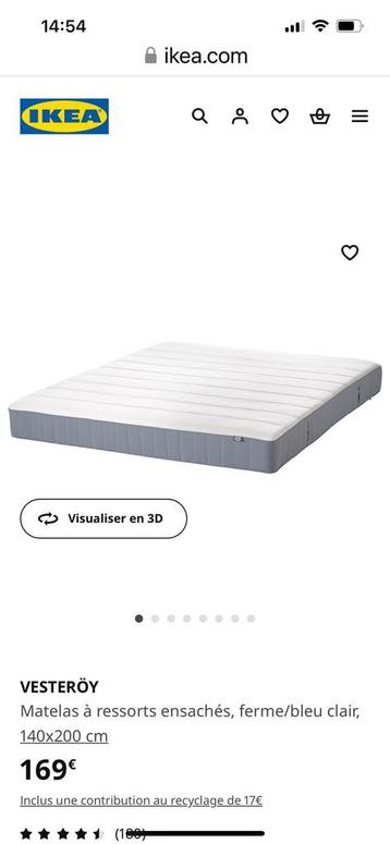 Matelas IKEA neuf