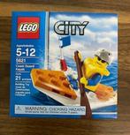 LEGO City 5621 Coast Guard Kayak MET DOOS, Comme neuf, Ensemble complet, Lego, Enlèvement ou Envoi