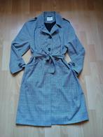 Knappe nieuwe lange zwart/wit trenchcoat, Verzenden, Zo goed als nieuw, Maat 36 (S), Overige kleuren