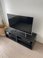 Zwart TV meubel IKEA, Comme neuf, Enlèvement