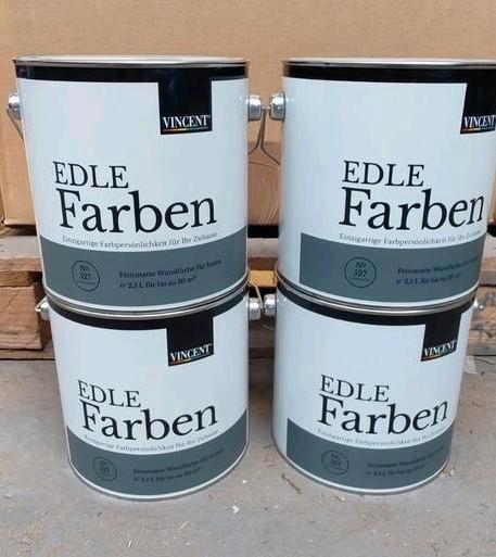 Verf Vincent muurverf en plafondverf  groen lot, Doe-het-zelf en Bouw, Verf, Beits en Lak, Nieuw, Verf, Grijs, Ophalen of Verzenden