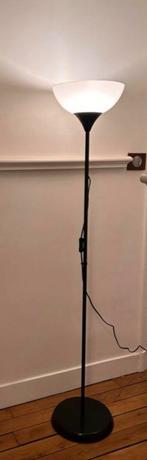 Lampadaire noir sur pied pour chambre/coin lecture 175cm, Enlèvement, Comme neuf