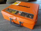 oranje Playmobil System koffer met veel poppetjes en meer, Kinderen en Baby's, Complete set, Gebruikt, Ophalen of Verzenden