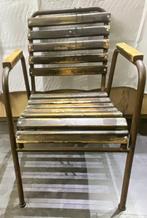 Rustiek vintage garden chair (40 stuks), Tuin en Terras, Ophalen, Gebruikt, Hout, Stapelbaar