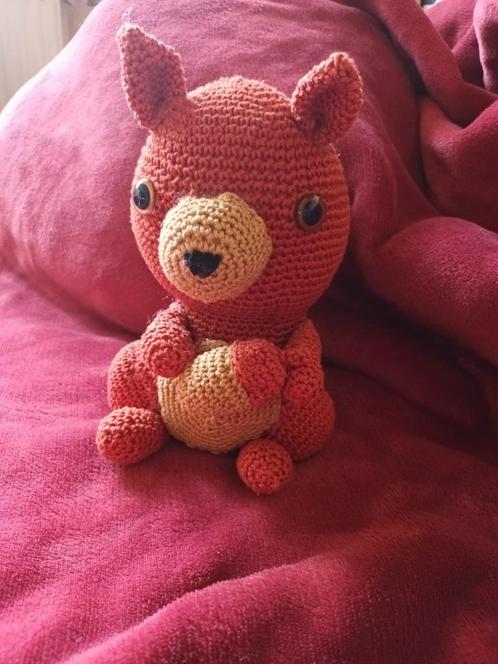 Gehaakte eekhoorn ️ nieuw!!, Kinderen en Baby's, Speelgoed | Knuffels en Pluche, Nieuw, Ophalen of Verzenden
