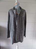 Blauw - wit geruit jasje /vestje -dames- Save The Queen -XXL, Save The Queen, Blauw, Maat 46/48 (XL) of groter, Nieuw