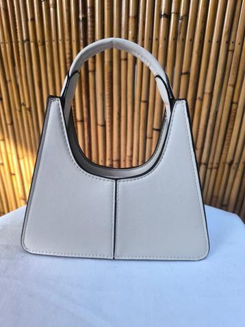 Y2K vintage witte kleine mini-handtas van synthetisch leer beschikbaar voor biedingen