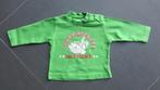 Groene longsleeve (maat 62), Kinderen en Baby's, Babykleding | Maat 62, Ophalen of Verzenden, Gebruikt, Jongetje, Shirtje of Longsleeve