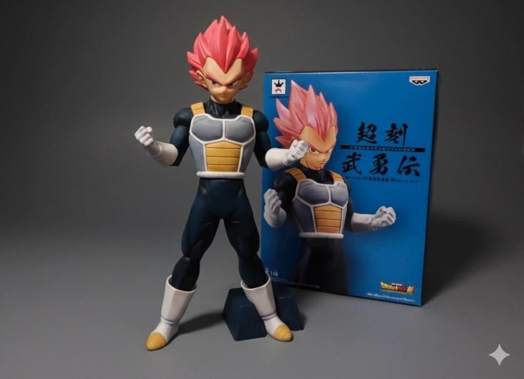 Figurine Vegeta Super Saiyan rouge - Banpresto, Collections, Statues & Figurines, Enlèvement ou Envoi