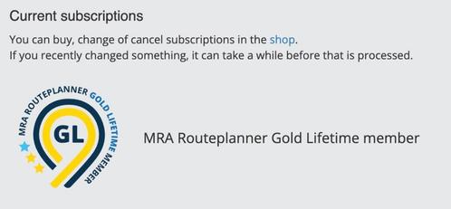Myroute-app Gold Lifetime licentie, Motoren, Accessoires | Navigatiesystemen, Nieuw, Ophalen