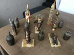 Decoratie: egyptische beeldjes, Huis en Inrichting, Ophalen, Zo goed als nieuw