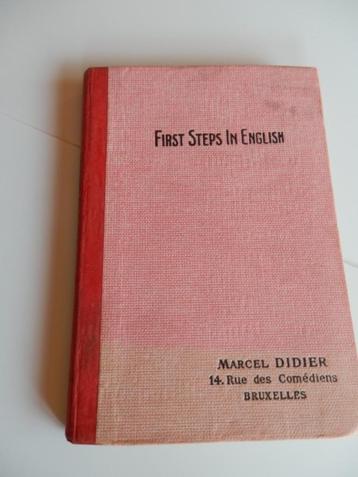First steps in English beschikbaar voor biedingen