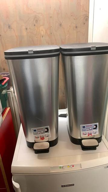 Pedaalemmers vuilbakjes 50 l beschikbaar voor biedingen