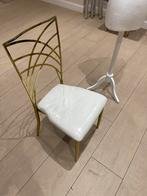 Gouden stoelen, Huis en Inrichting, Vijf, Zes of meer stoelen, Metaal, Gebruikt, Tiffany dorée