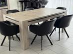 Eettafel te koop, Ophalen, 100 tot 150 cm, Zo goed als nieuw, Vijf personen of meer
