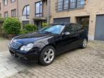 Mercedes C180 benzine, automatisch, lederen dak, pano, enz., Auto's, Automaat, Testrit aan huis, Zwart, Bedrijf