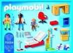 Playmobil cabinet pédiatrique 70034, Ophalen of Verzenden, Zo goed als nieuw, Complete set
