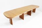 Vintage Deense grote ovalen uitschuifbare eettafel 343 cm, Ophalen