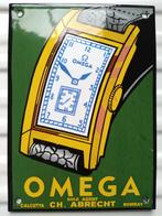 Emaille OMEGA Tank 1925., Ophalen of Verzenden, Gebruikt, Reclamebord
