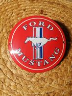 Geëmailleerde plaat van Ford Mustang, Verzamelen, Ophalen of Verzenden, Gebruikt, Reclamebord