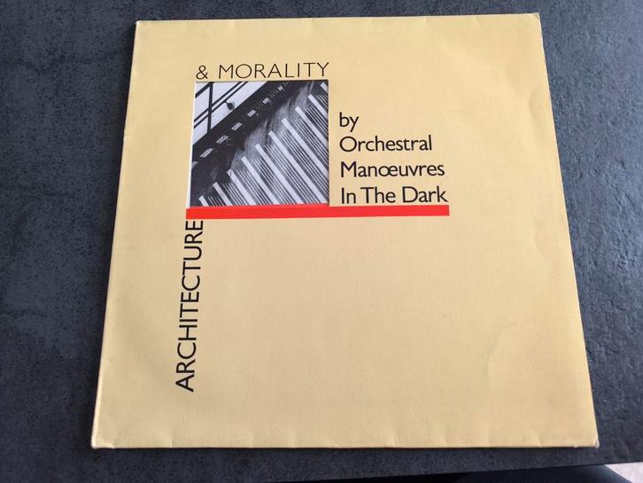 LP OMD, Architecture and Morality, CD & DVD, Vinyles | Dance & House, Utilisé, Enlèvement ou Envoi