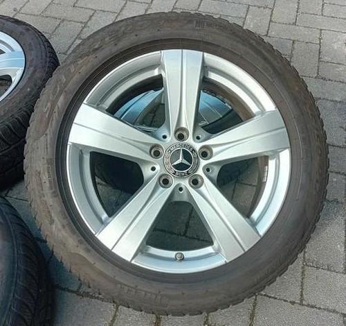 Winterbanden velgen alu Mercedes C W206 17inch TPMS 5mm ❄️, Auto diversen, Tuning en Styling, Ophalen